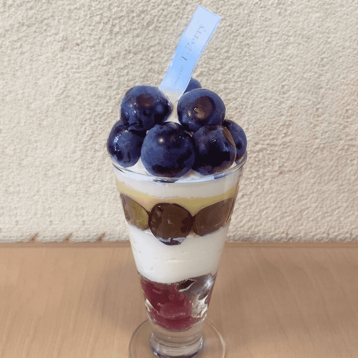 ぶどうパフェ